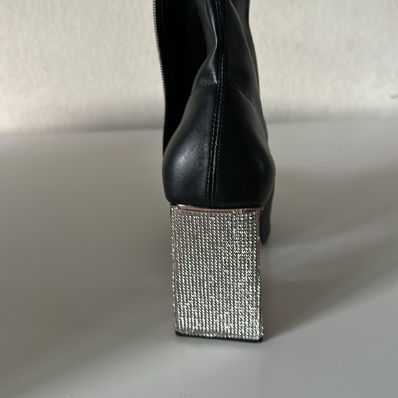 Schutz Cyrus Embellished Heel Over the Knee Boots in size 8 brand NEW - Picture 2 of 5